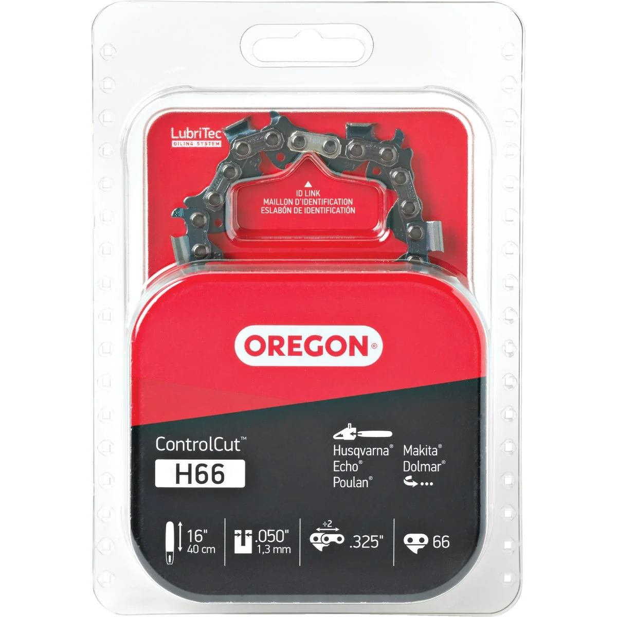 Dependable Oregon ControlCut H66 16 In. Chainsaw Chain Secure