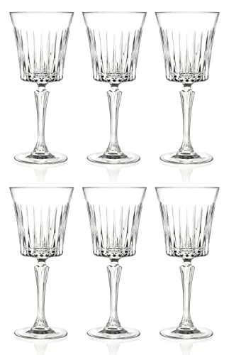 High-Quality Wine Glass Goblet 6 Count Premium