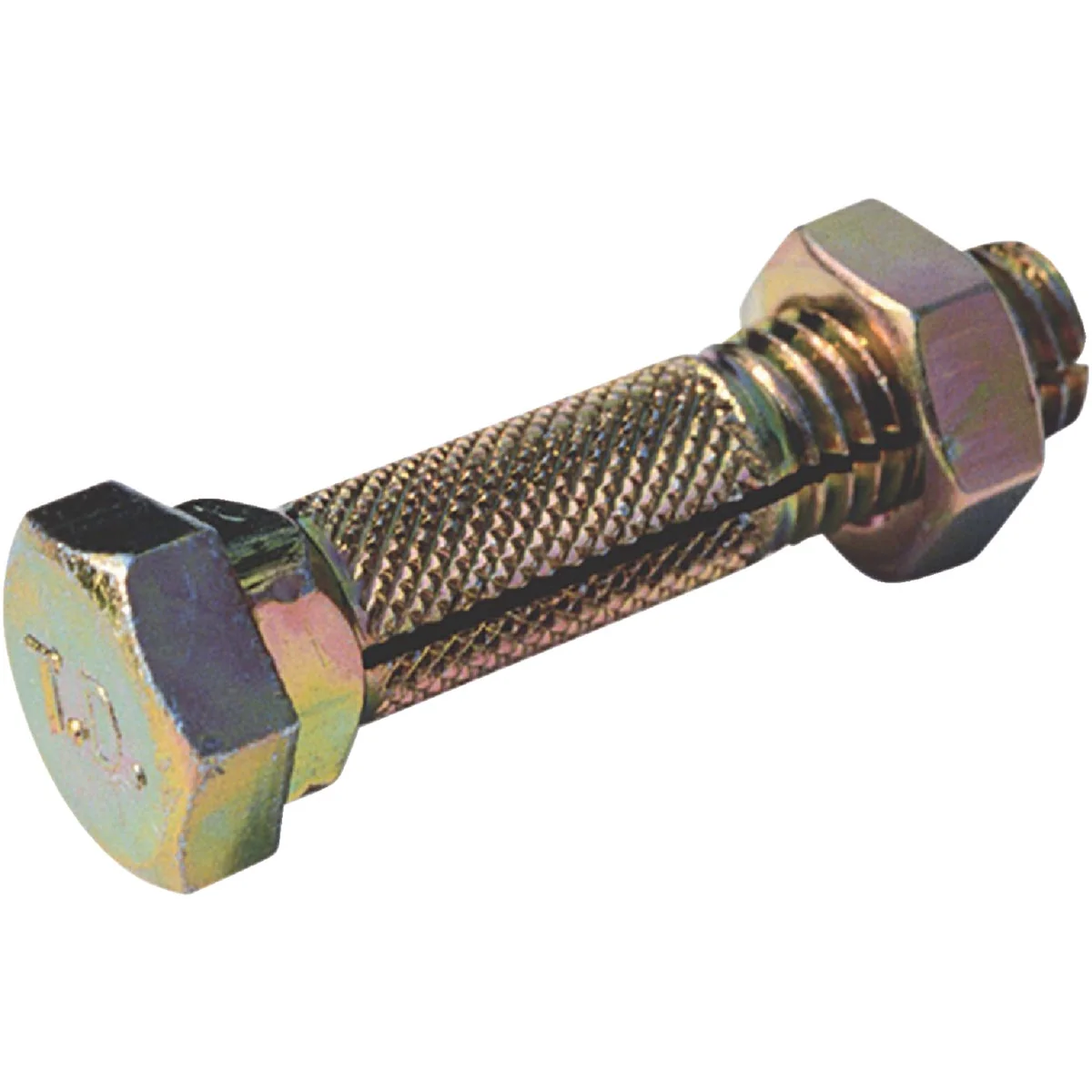 Versatile Tie Down 6 In. Zinc Plated Metal Slotted Bolt With Nut 8-Pack Effective