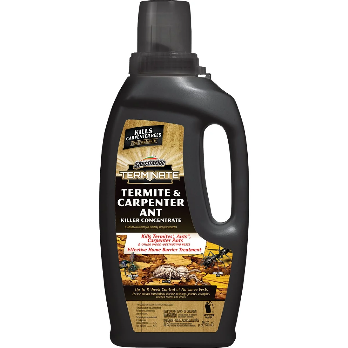 Effective Spectracide Terminate 32 Oz. Concentrate Carpenter Ant Termite Killer Long-Lasting