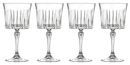 Unique Cocktail Gin Tonic Glass 4 Count Environmentally Friendly