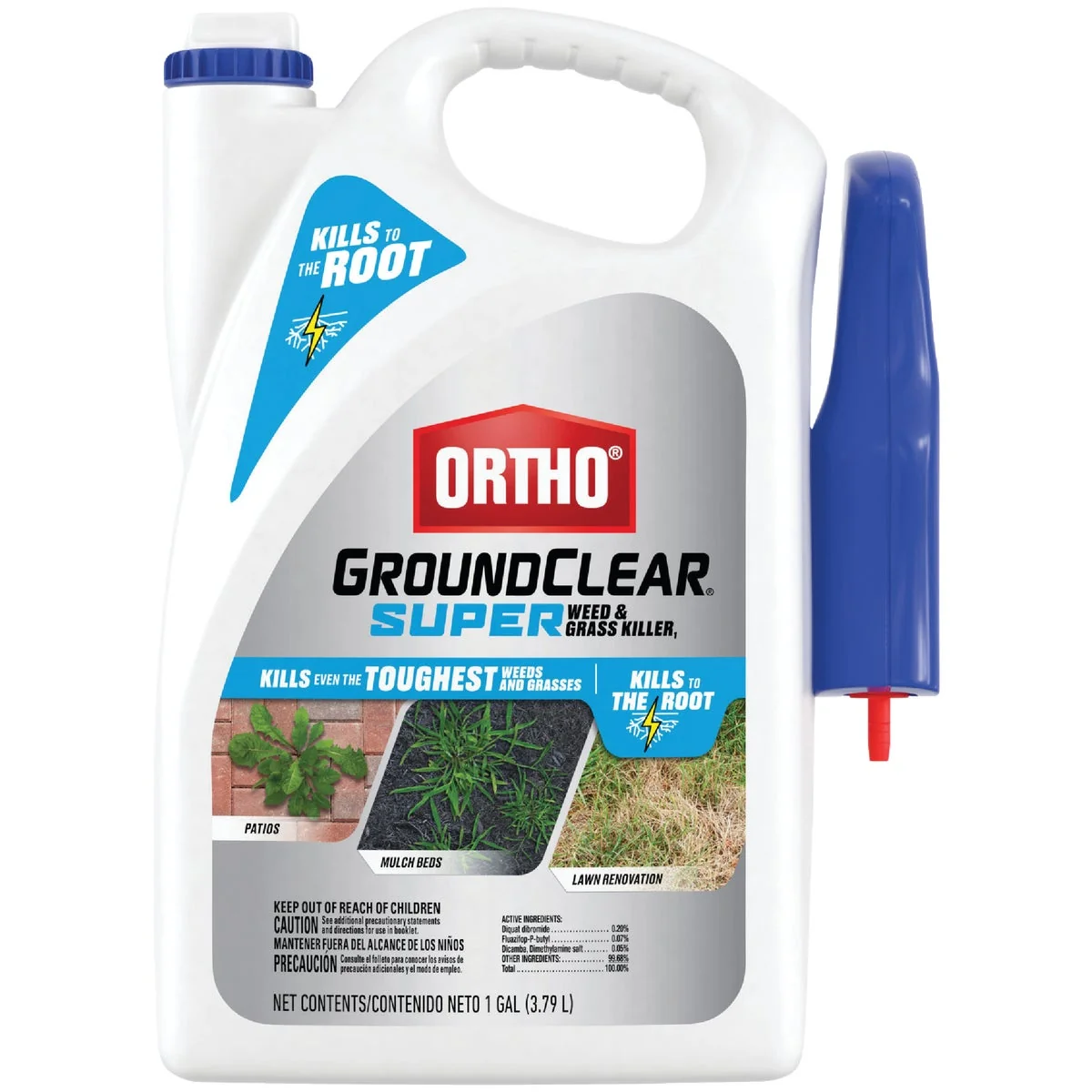 Casual Ortho GroundClear Super 1 Gal. Ready To Use Trigger Spray Weed Grass Killer Exceptional