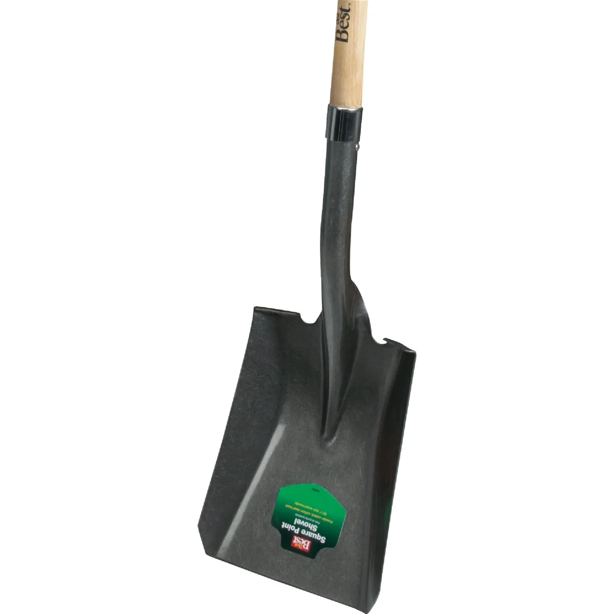 World-Class Do it 49 In. Wood Handle Square Point Shovel Unique