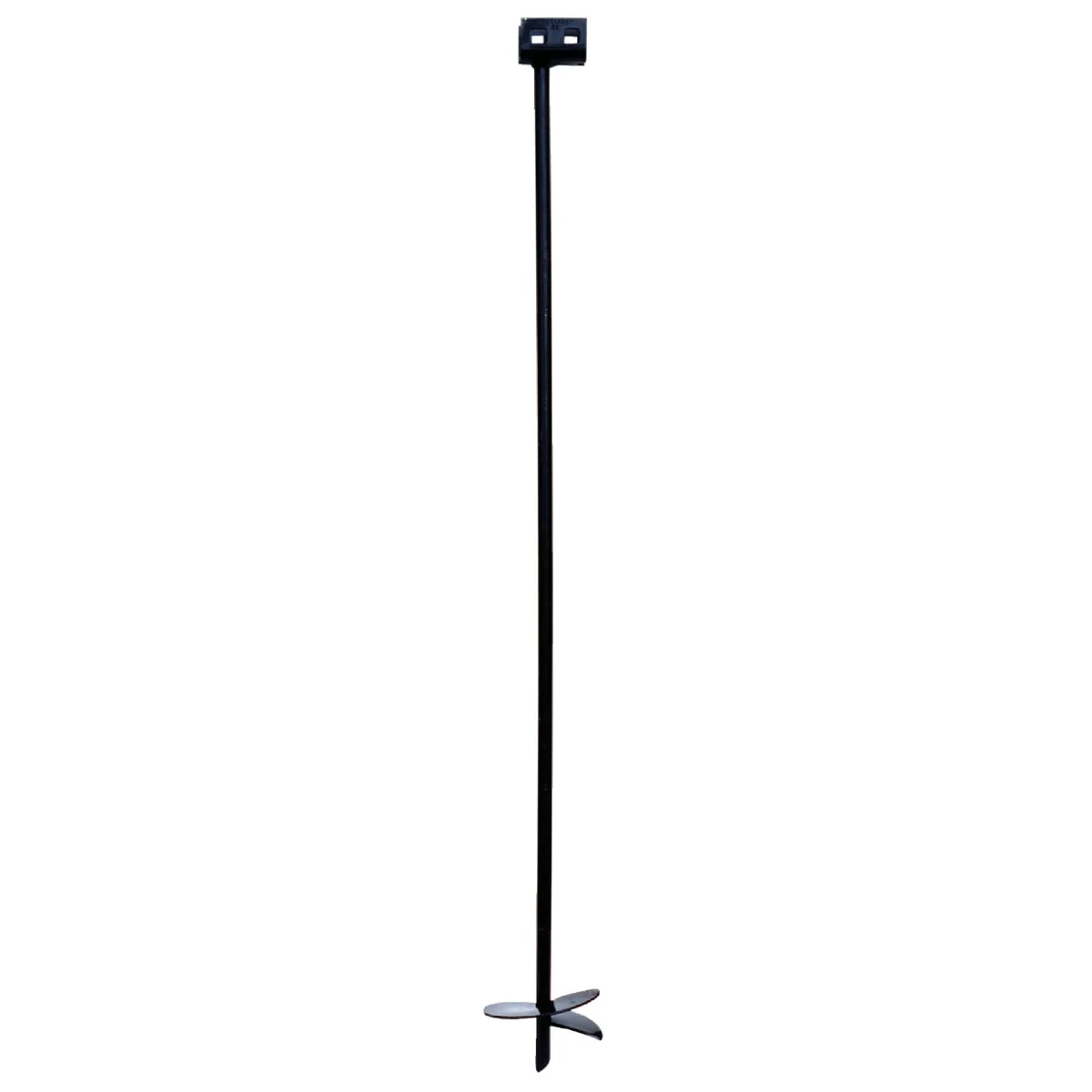 Healthy Tie Down 6 In. x 48 In. Black Iron Double Head Earth Anchor Comfortable