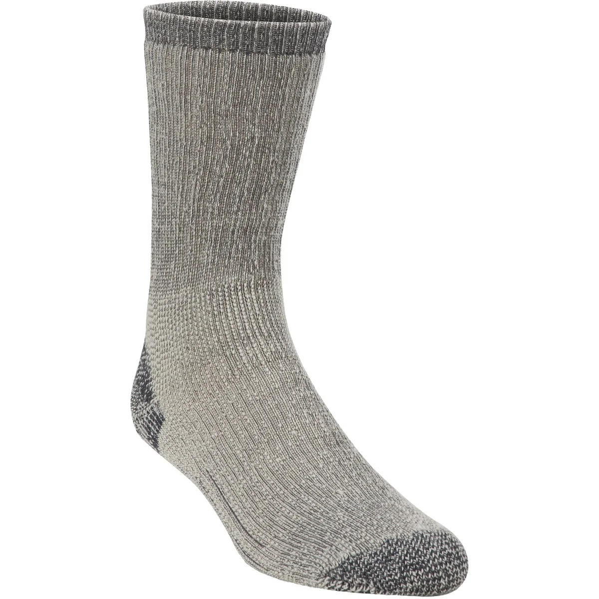 World-Class Hiwassee Trading Company Large Charcoal Heavy Weight Hiking Crew Sock Modern