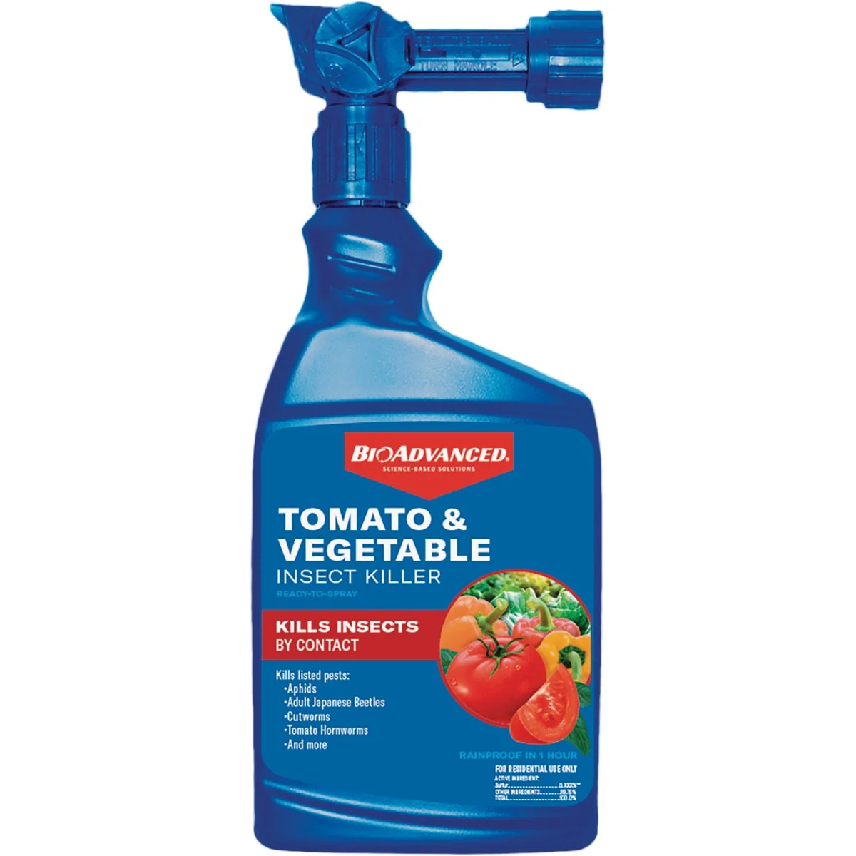 Premium BioAdvanced 32 Oz. Ready To Spray Hose End Tomato Vegetable Insect Killer Dependable