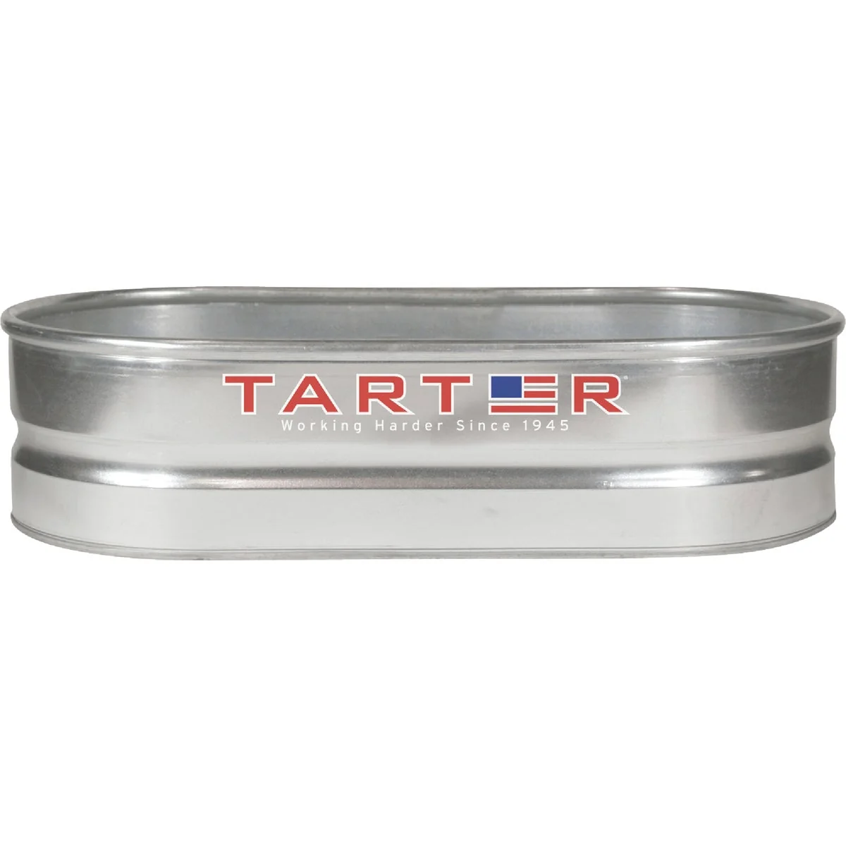 Comfortable Tarter 40 Gal. Zinc-Coated Steel Galvanized Stock Tank Reusable