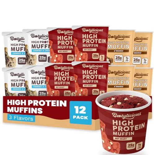 High-Performance Protein Muffin 12 Count Practical