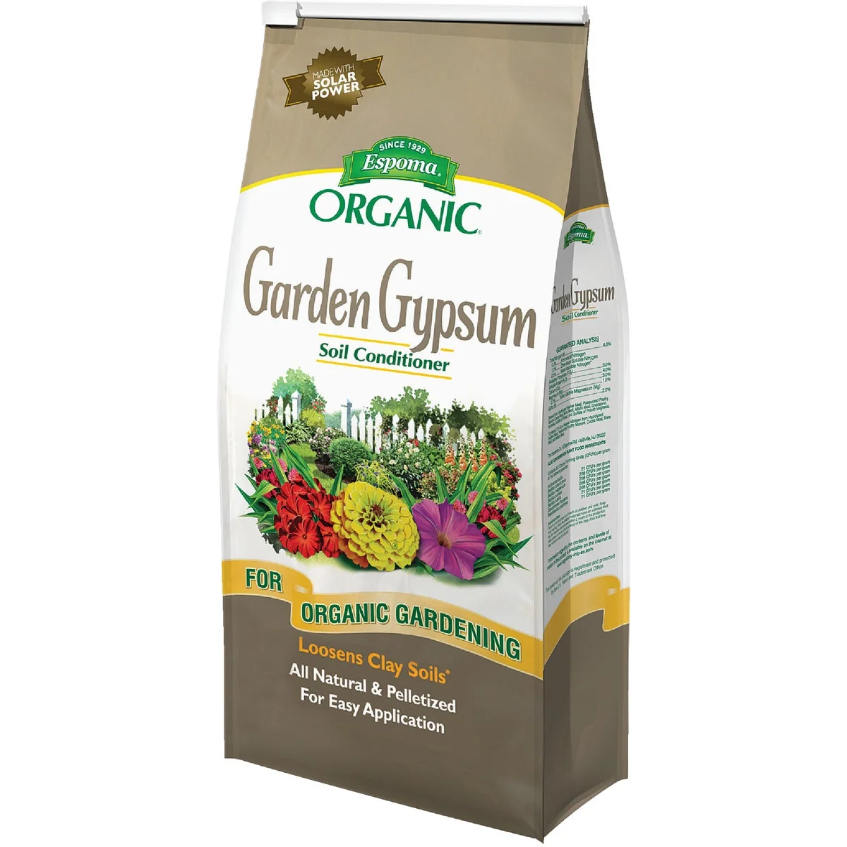 Consistent Espoma 6 Lb. Organic Garden Gypsum Effective