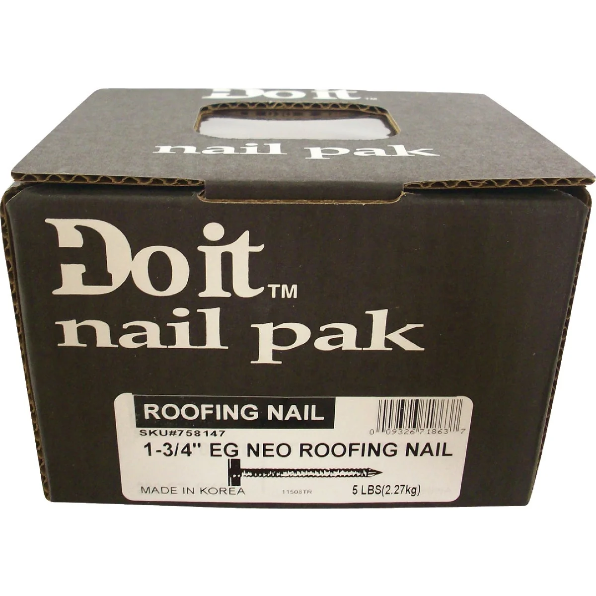 Enhanced Do it 1-3 4 In. Electrogalvanized Roofing Nails 535 Ct. 5 Lb. . Refined