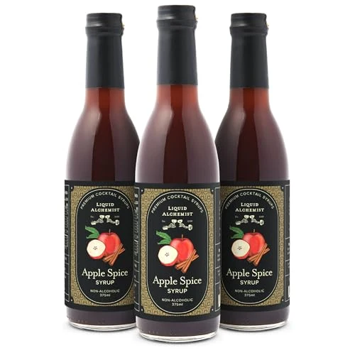 Reliable Apple Spice Syrup for Cocktails 38.1 Fl Oz Functional