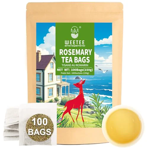 Contemporary Rosemary Leaf Tea Bags 100 Count Smooth