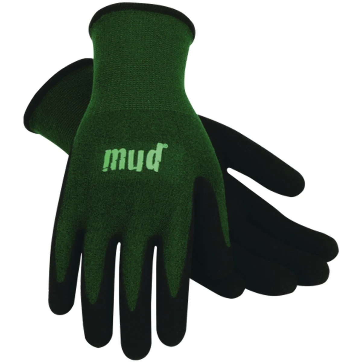Original Mud Bamboo Flex Medium Large Emerald Green Garden Glove Versatile