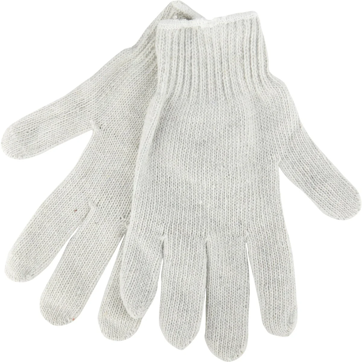 Contemporary Do it Men’s Small Reversible Knit Polyester Mason Glove White Premium Material
