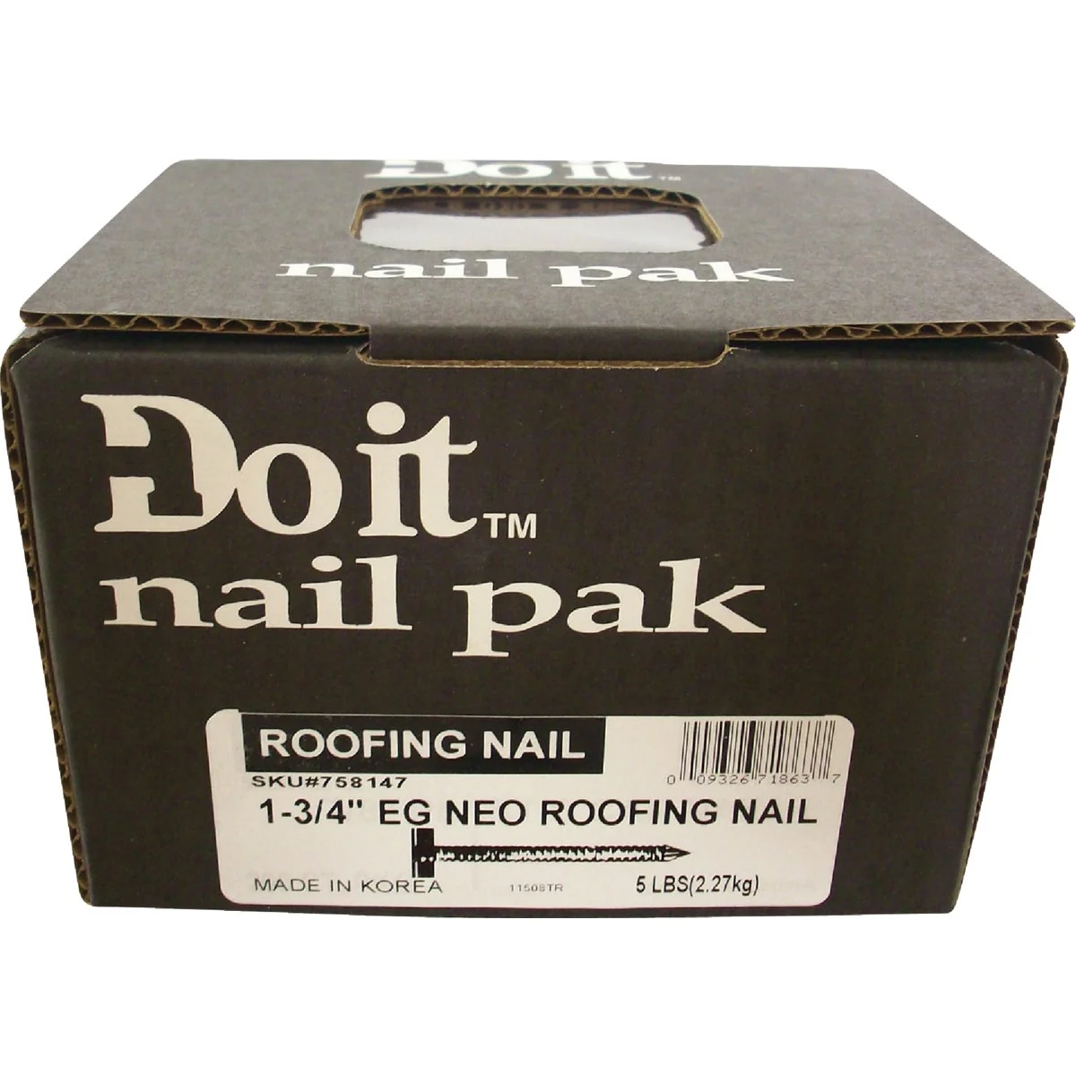 Versatile Do it 1-3 4 In. Electrogalvanized Roofing Nails 107 Ct. 1 Lb. . Responsible