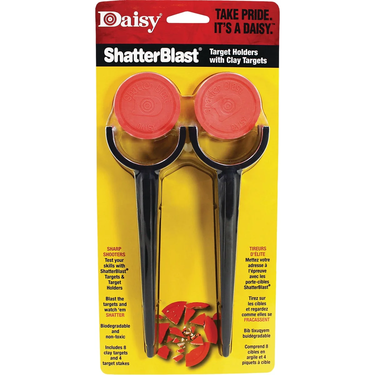 Crafted Daisy Shatterblast Clay Target System Relaxed