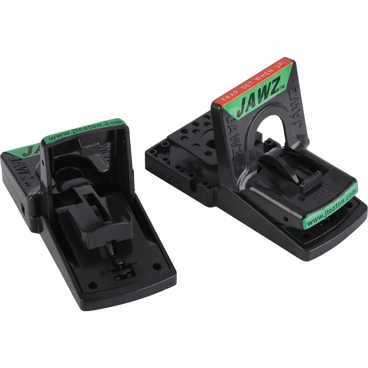 Flexible JT Eaton Jawz Mechanical Mouse Trap 2-Pack Lightweight