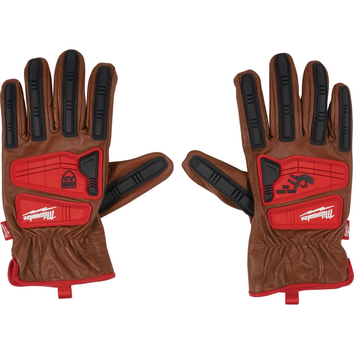 Next-Generation Milwaukee Impact Cut Level 3 Unisex XL Goatskin Leather Work Gloves Easy-to-Use