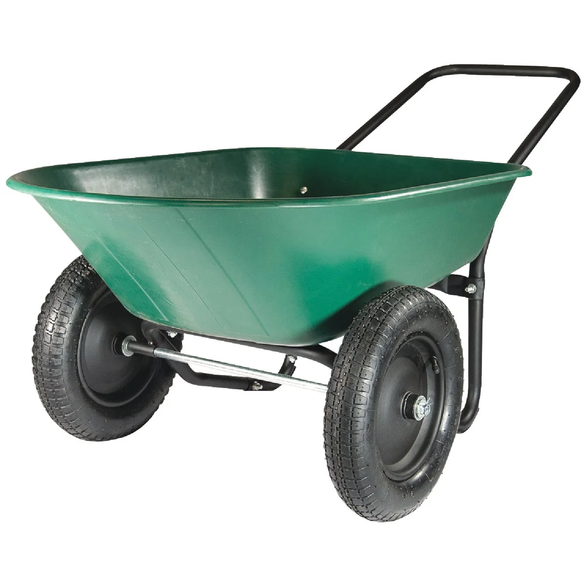 Eco-Friendly Marathon 5 Cu. Ft. Poly Wheelbarrow Practical