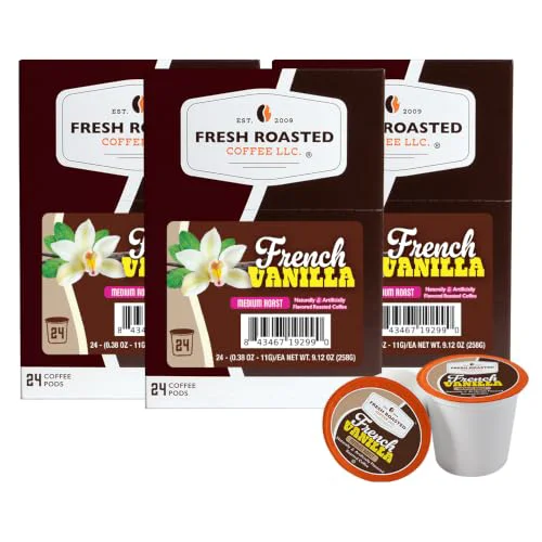 Fashionable French Vanilla Flavored K 72 Count Environmentally Friendly