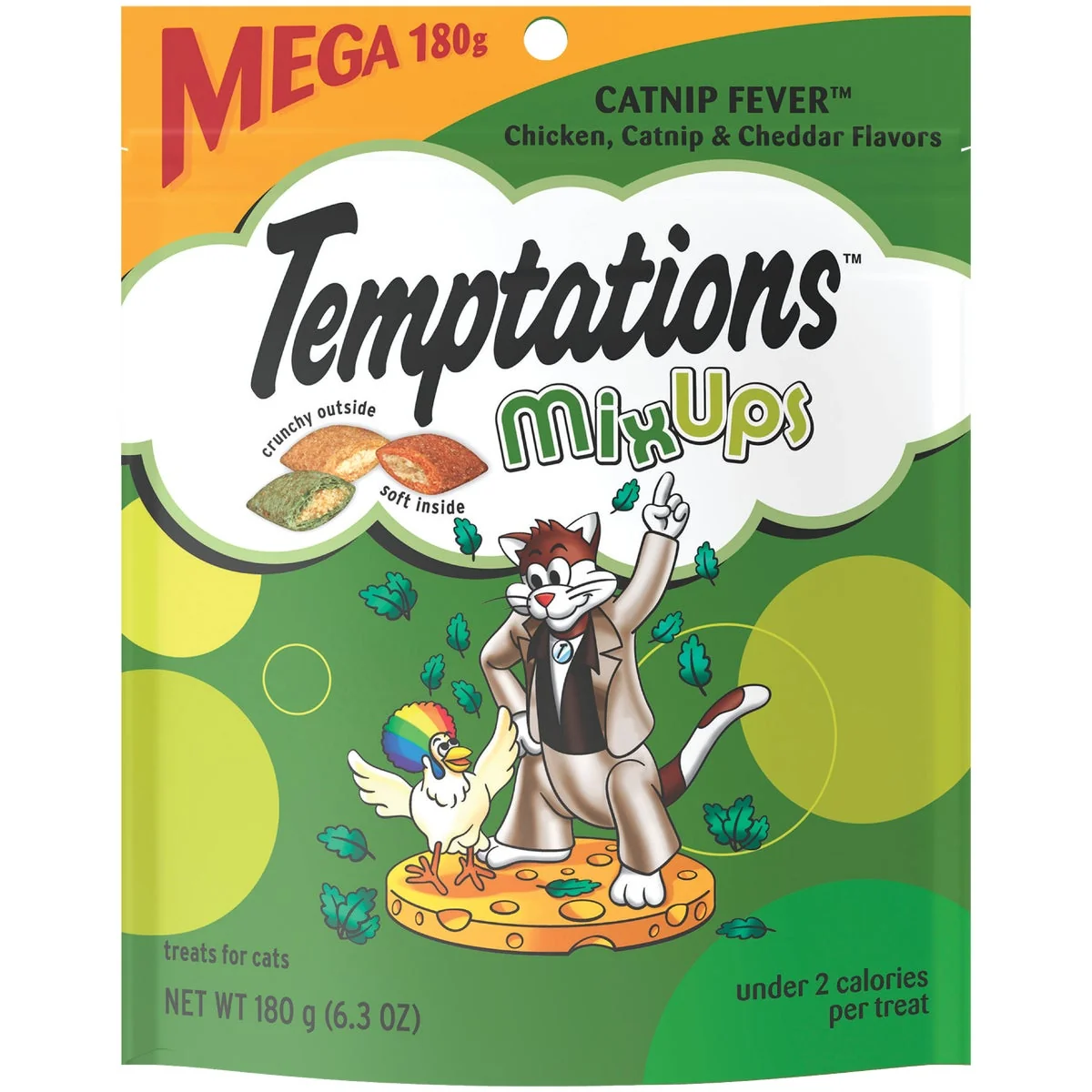 World-Class Temptations Catnip Fever 6.3 Oz. Cat Treats Original