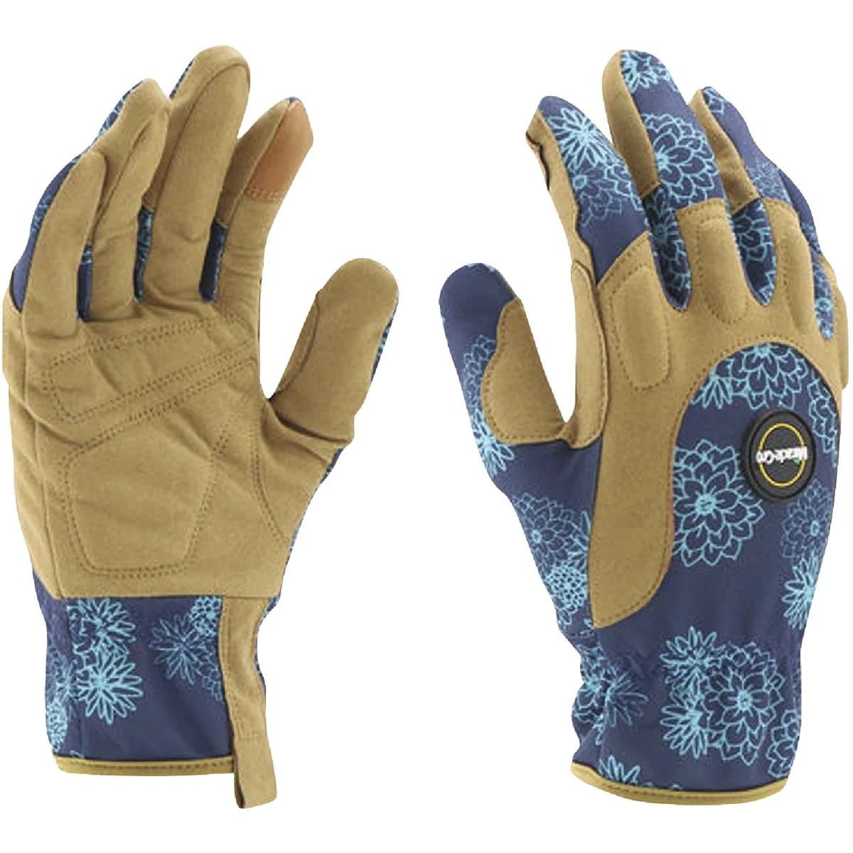 Refined -Gro Women’s Small Medium Polyester Floral Garden Glove Fast