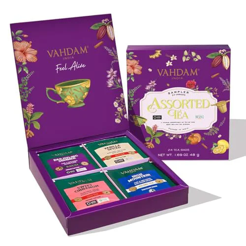 Safe Assorted Tea in Presentation Box 24 Count Elite
