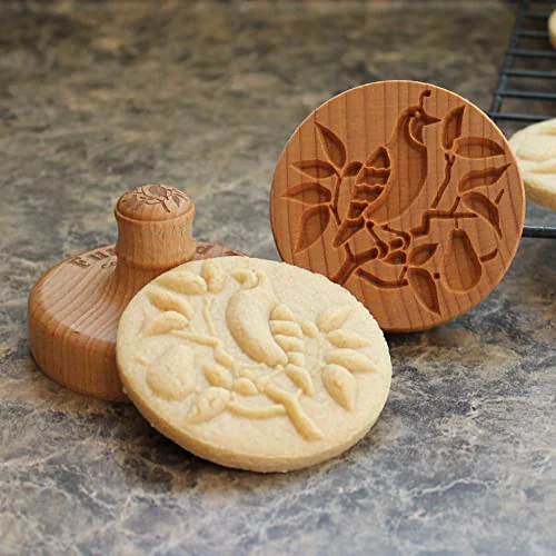 Comfortable Wood Cookie Stamp Classic
