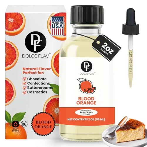 Authentic Natural Blood Orange Extract 2 Fl Oz Breathable