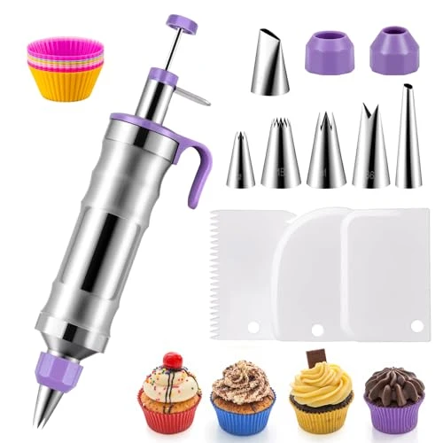 High-Quality Dessert Decorating Syringe Set Stylish