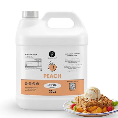 Premium Peach Flavoring Oil 32 oz 32 Fl Oz Fashionable