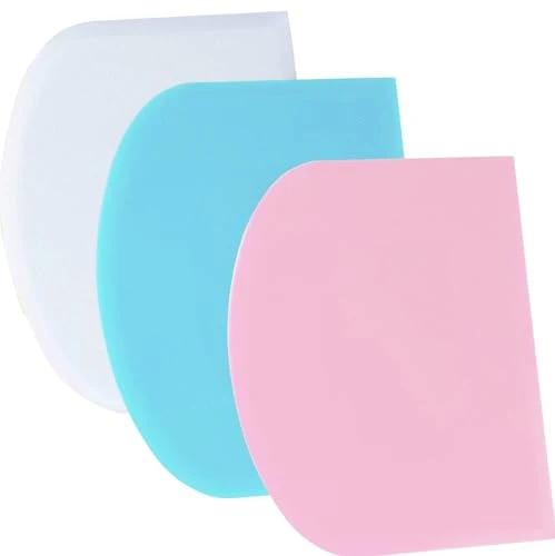 Healthy Dough Scraper Bench Scraper 3 Count Detailed