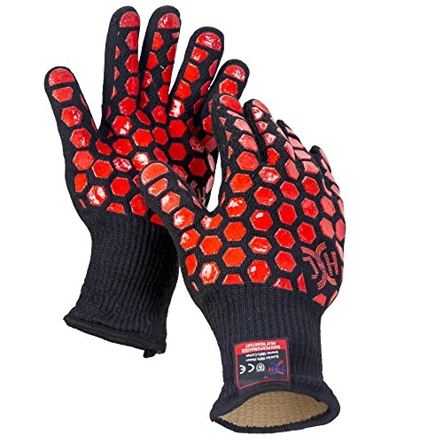 Advanced Heat Resistant Oven Glove 10.5822 Ounce Secure