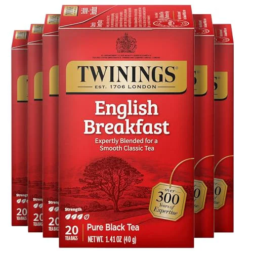 Advanced English Breakfast Black Tea Individually Wrapped Bags 120 Count Effective