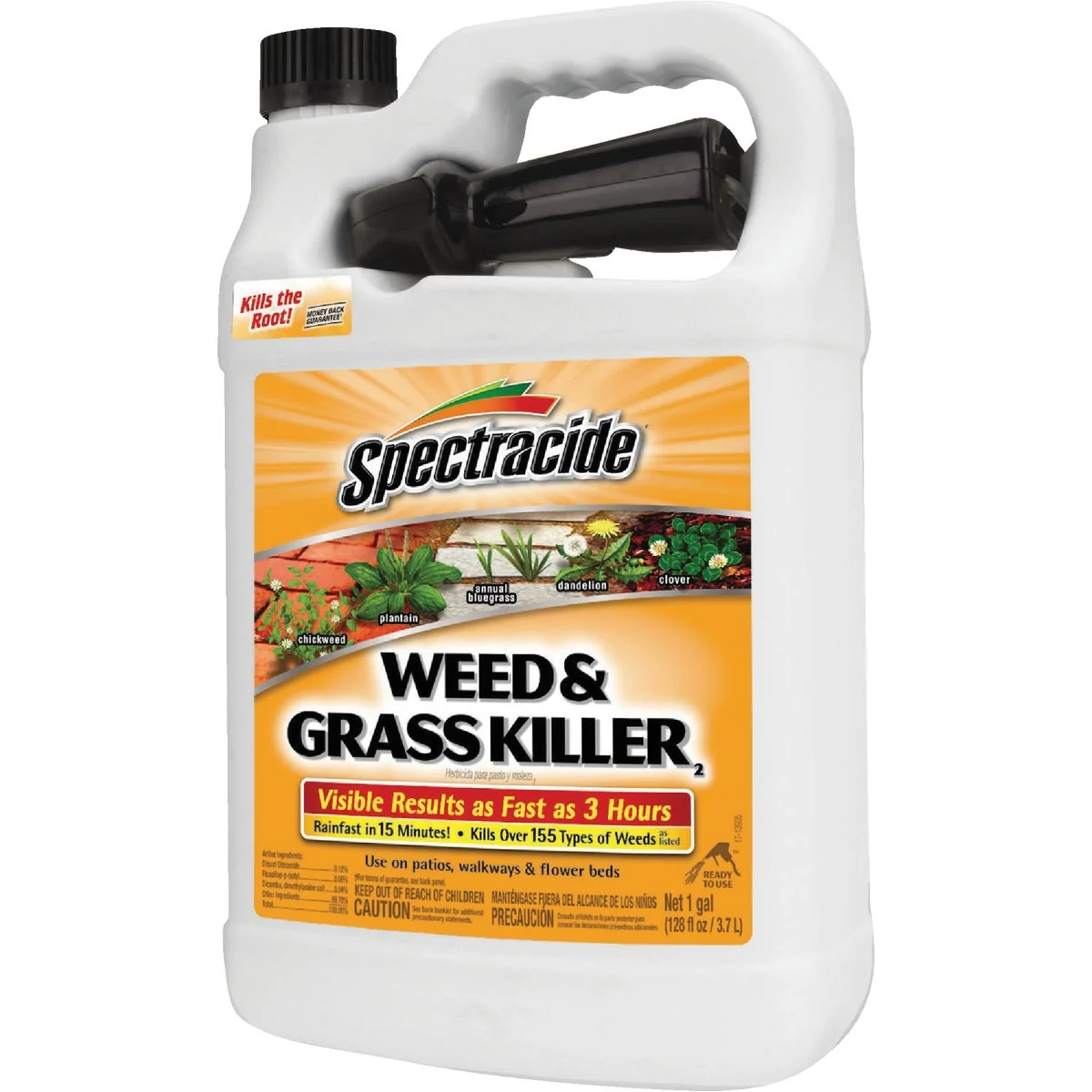Environmentally Friendly Spectracide 1 Gal. Ready To Use Trigger Spray Weed Grass Killer Fine Crafted