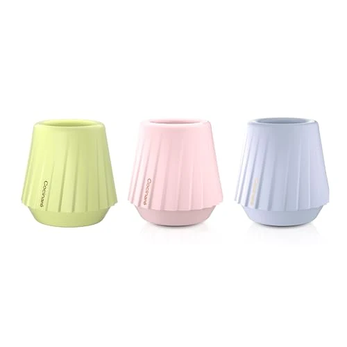Sophisticated KissCup Ceramic Espresso Cup Set of 3 Detailed