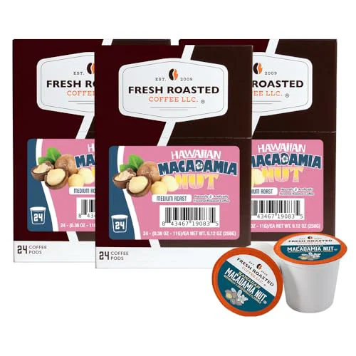 Verified Hawaiian Macadamia Nut Flavored K 72 Count Practical
