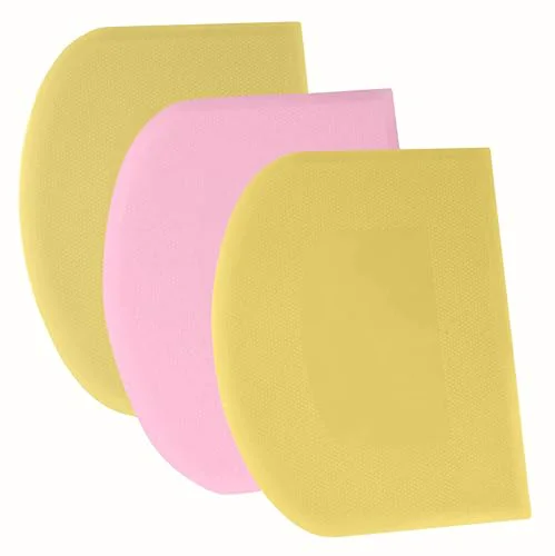 Relaxed Dough Scraper Bench Scraper 3 Count Expertly Made