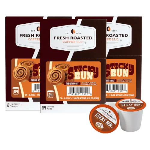 Superior Sticky Bun Flavored K 72 Count Dependable