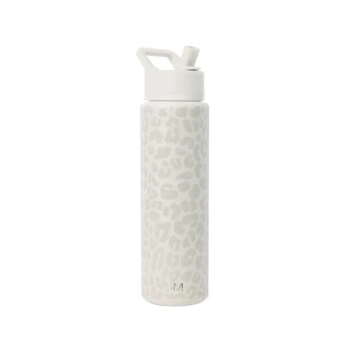 Fine Crafted Insulated Water Bottle with Straw World-Class