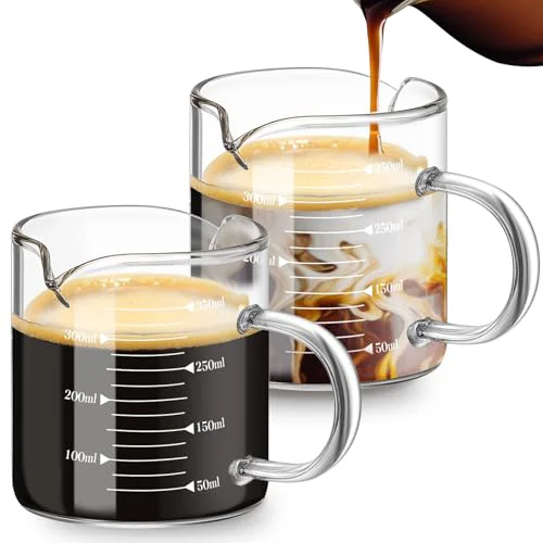 Lightweight 2 Pcs 12oz 350ml Espresso Cups 2 Count Casual