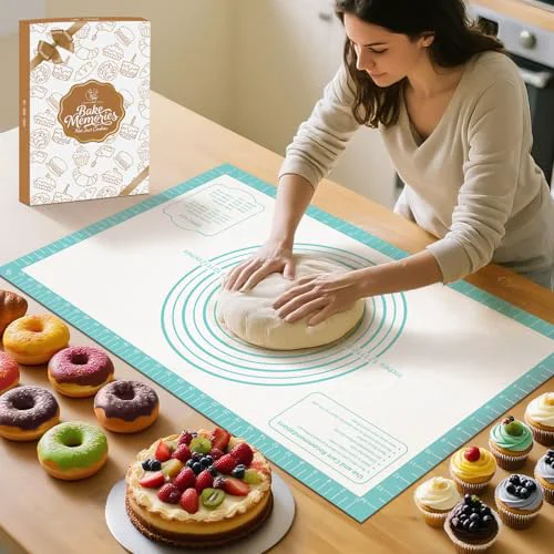 Consistent Non stick Pastry Mat Green