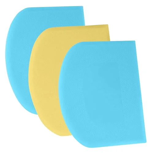 Breathable Dough Scraper Bench Scraper 3 Count Excellent