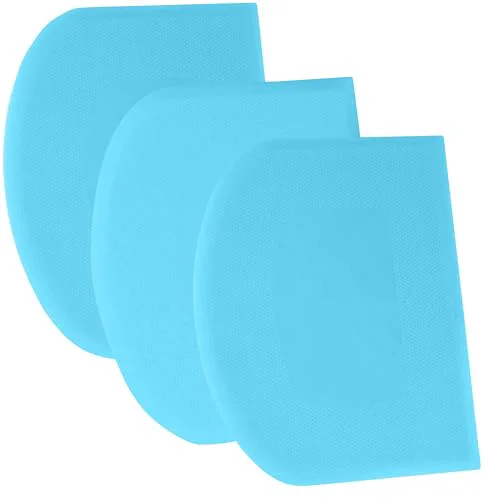 Quality Dough Scraper Bench Scraper 3 Count Reliable