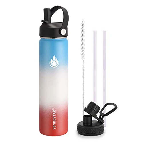 Fast Water Bottle 24oz Double Wall Vacuum Insulated Leak Proof Stainless Steel Sports Water Bottle Responsible