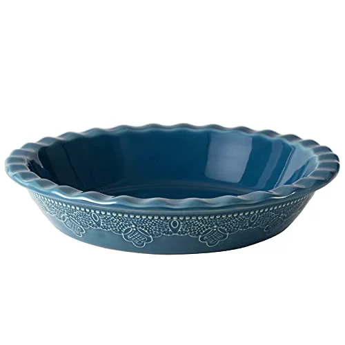 Reusable Pie Pan 9 Inch Ceramic Pie Dish Practical