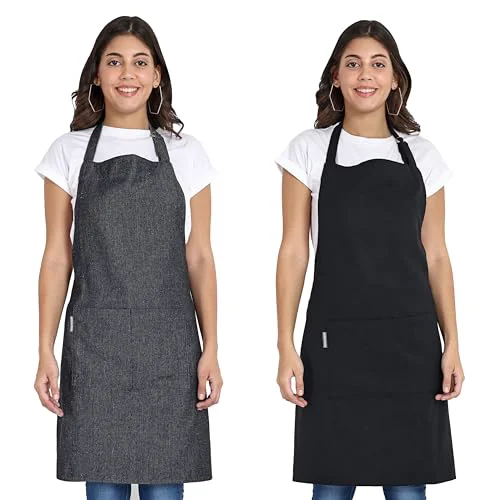 Quality 2 Pack Chef Aprons 2 Count Fast