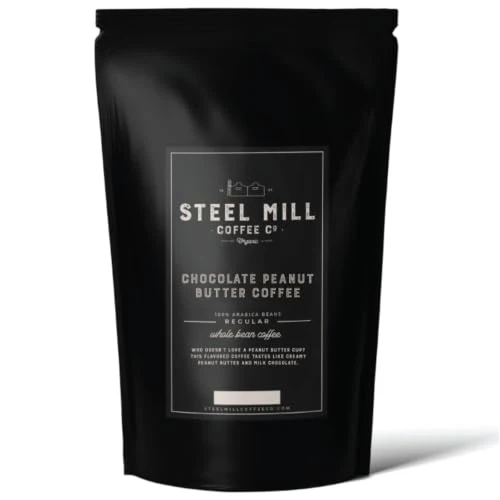 Sophisticated Chocolate Peanut Butter Whole Bean Coffee 32 Ounce Efficient