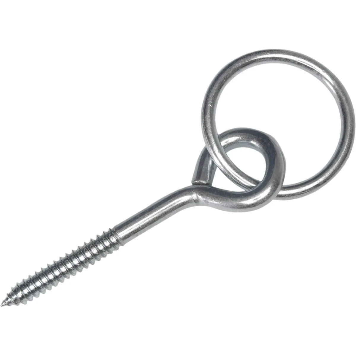 Carefully Designed Campbell 2 In. Zinc-Plated Steel Hitch Ring with Screw Eye Authentic