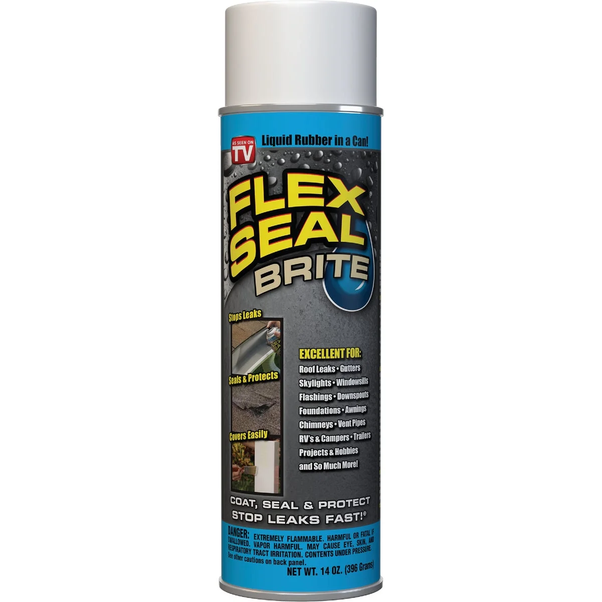 Next-Generation FLEX SEAL 14 Oz. Spray Rubber Sealant Bright White Secure